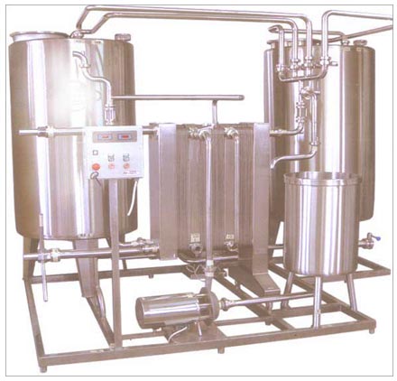 Пастеризационно-охладительная установка производительностью 3 т/час для молока
