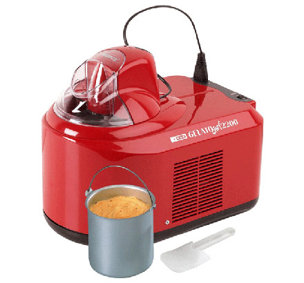 Nemox Gelato Chef 2200-Rossa -     