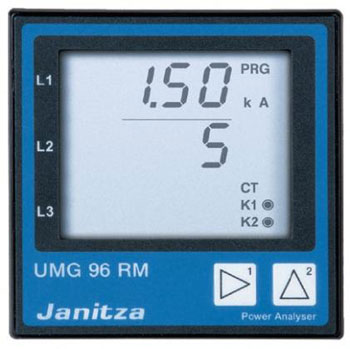 Janitza UMG 96RM - Анализатор параметров электрической сети