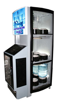 Дельта F/WELL - Торговый автомат для продажи питьевой воды в тару покупателя