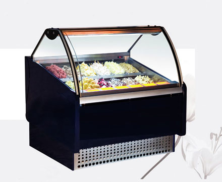 KORECO LILLY - Прилавок для продажи весового мороженого